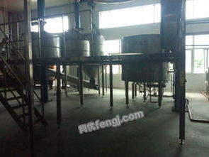 高價采購二手濃縮果汁設備及各類飲料廠設備